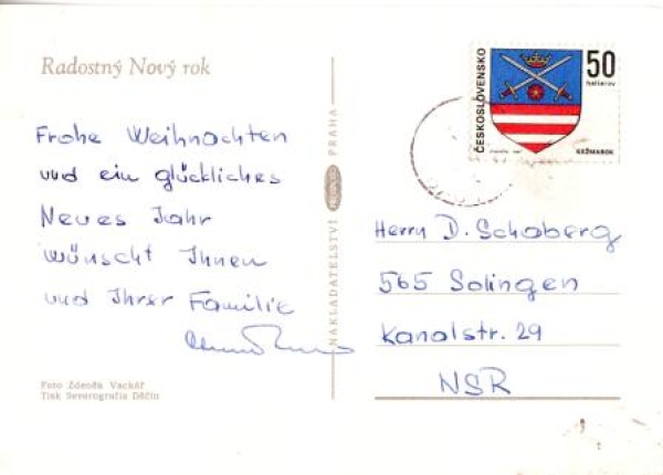 Nový rok - CZ 19xx 95 437 ●